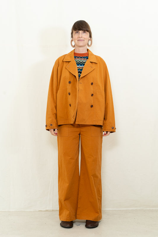 SARAHWEAR HD Twill Jacket in Rust