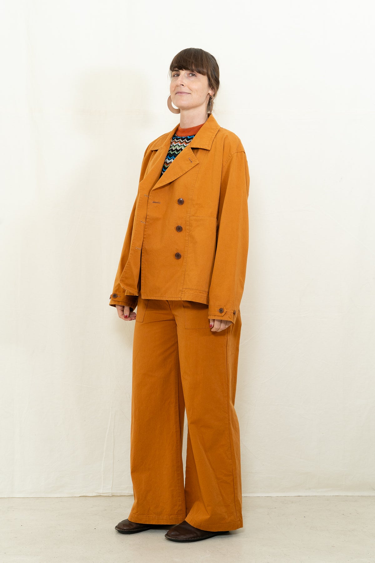 SARAHWEAR HD Twill Jacket in Rust