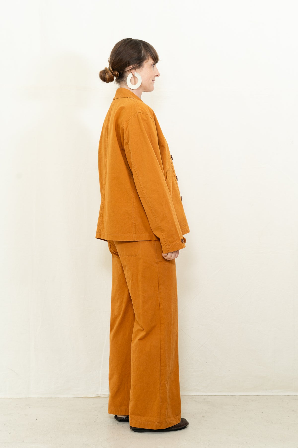 SARAHWEAR HD Twill Jacket in Rust