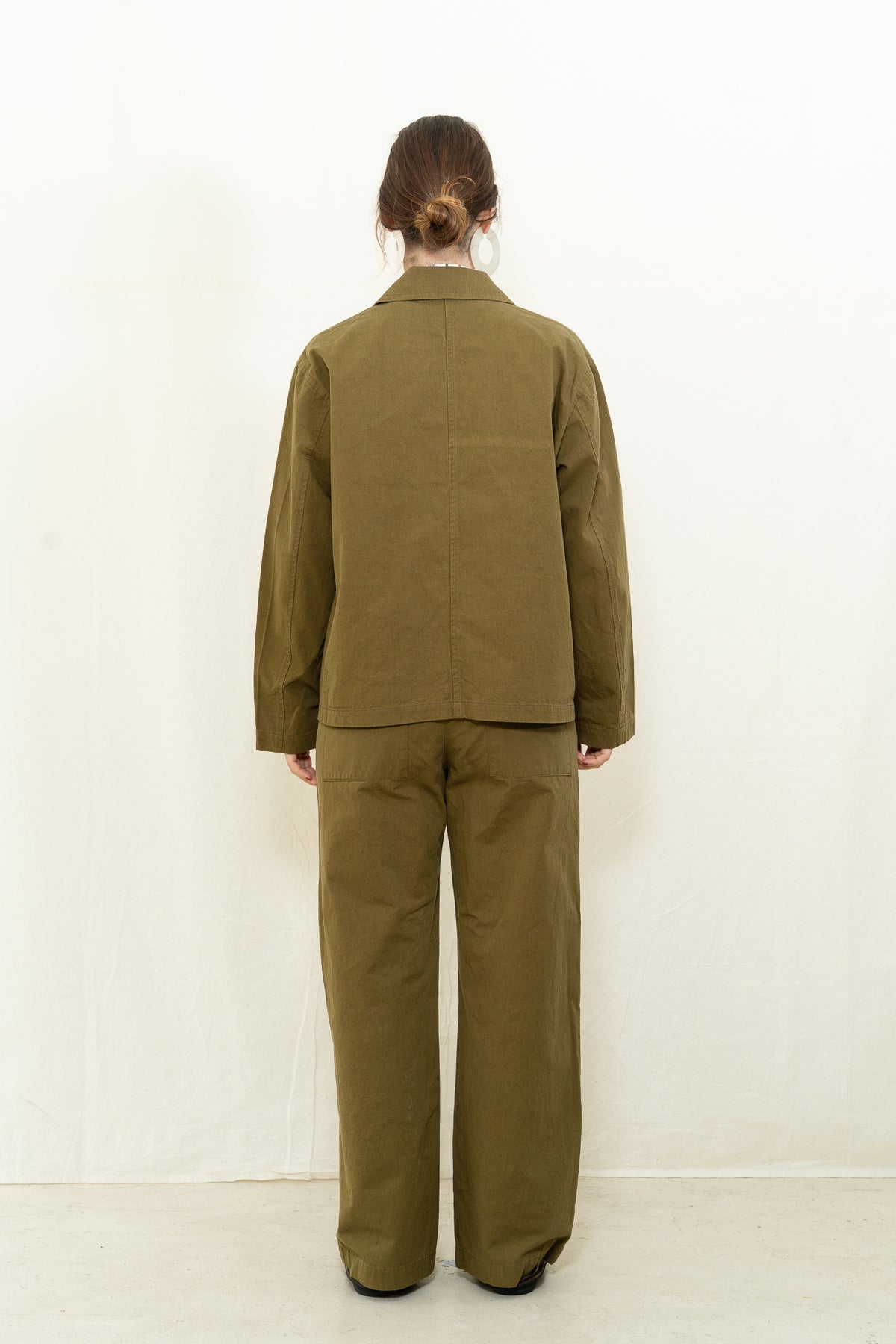 SARAHWEAR HD Twill Jacket in Khaki