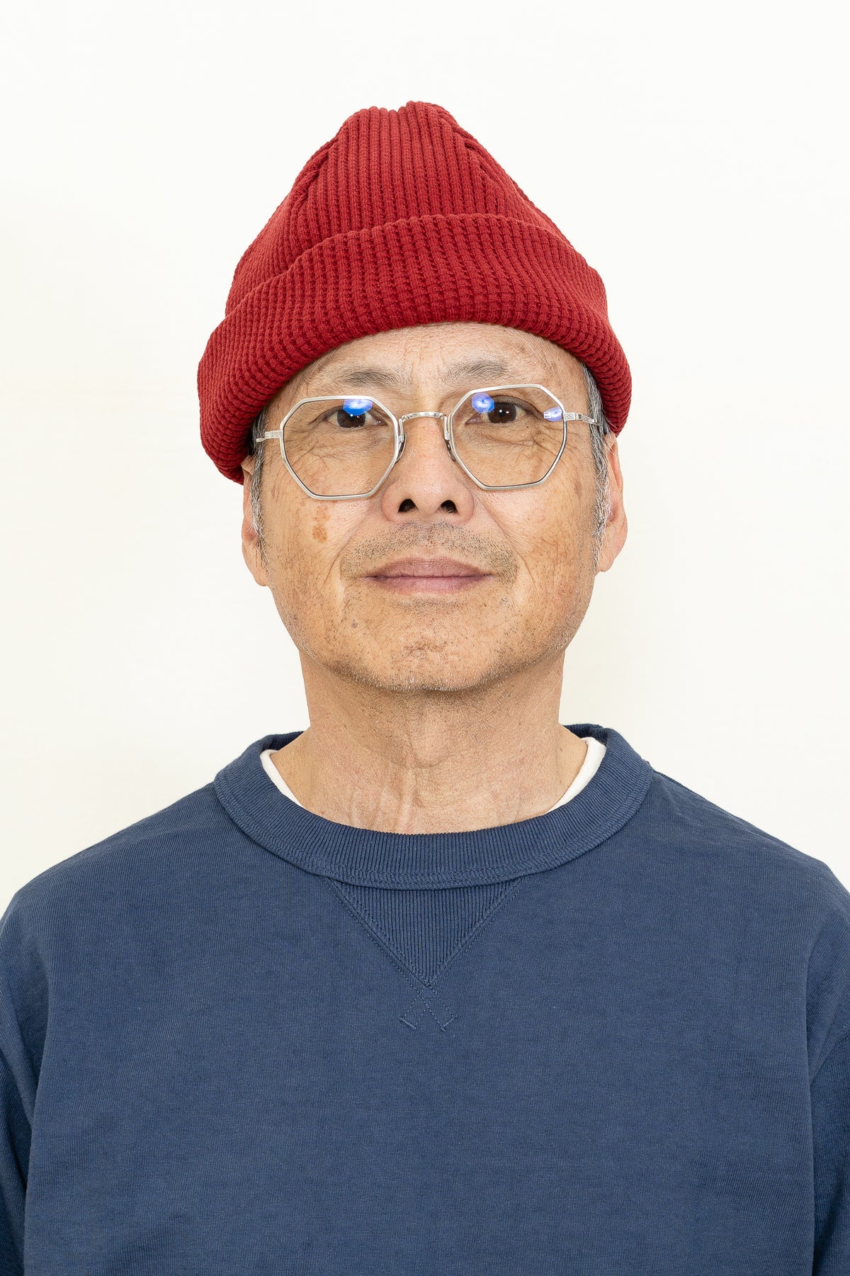 Jackman Waffle Knit Cap in Ketchup