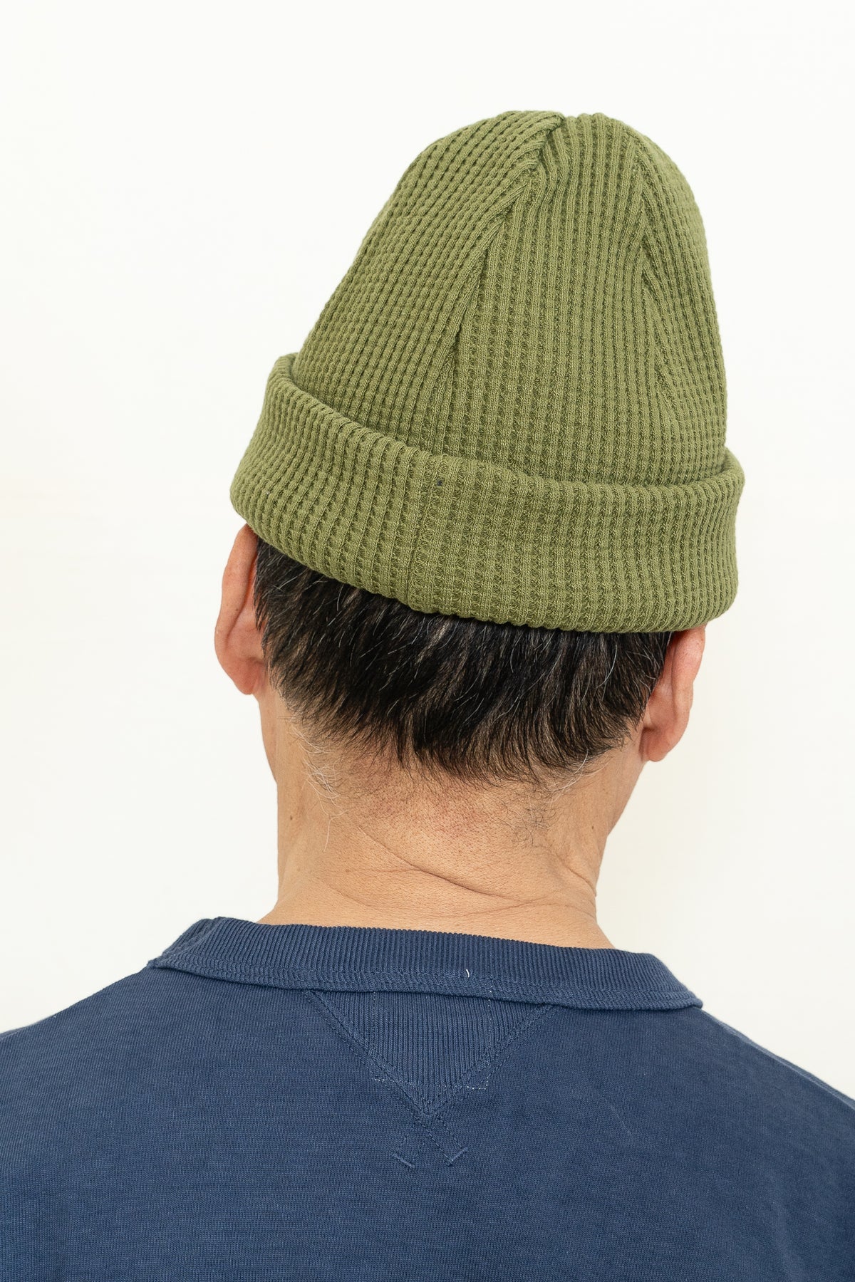 Jackman Waffle Knit Cap in Pickles