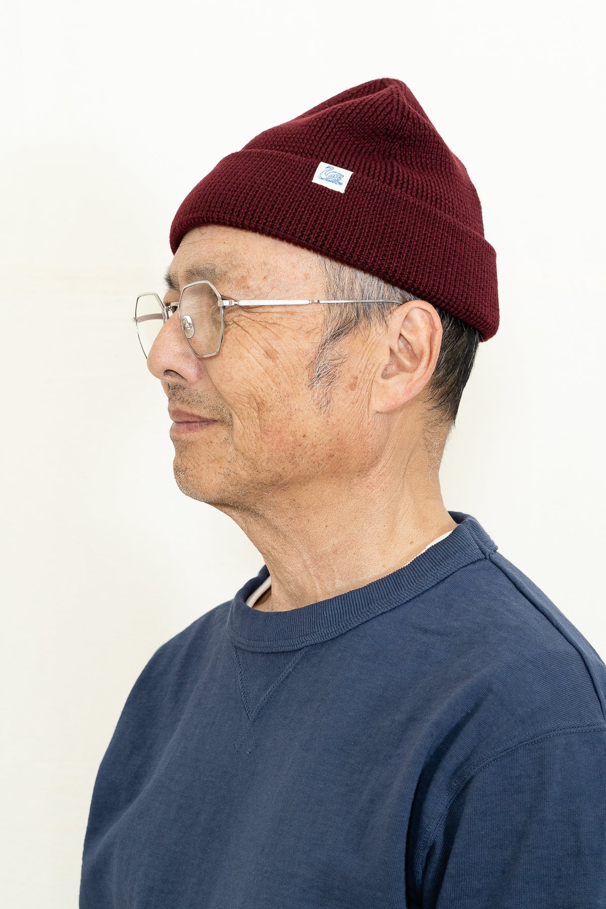 Merz b. Schwanen Watch Cap in Burgundy