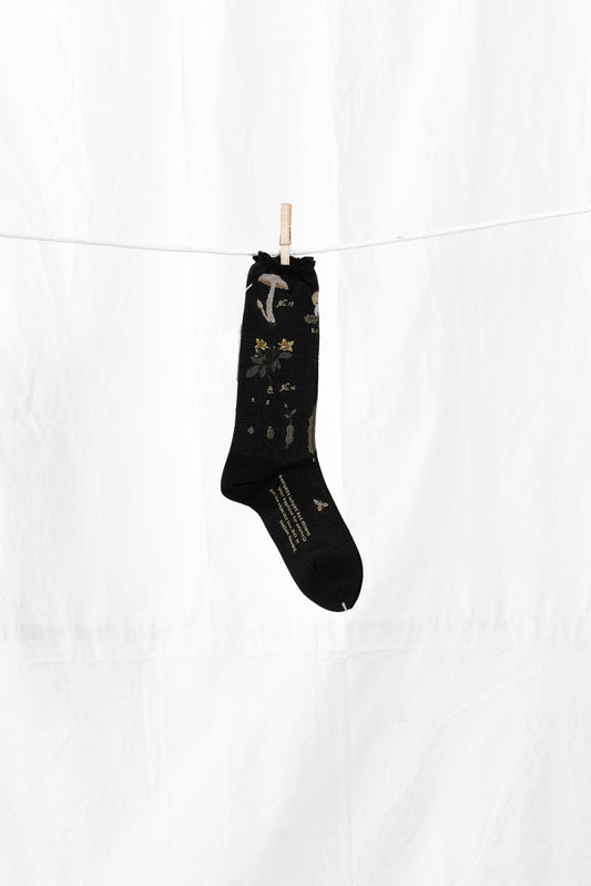 Antipast Botanical XIV Women's Socks Black