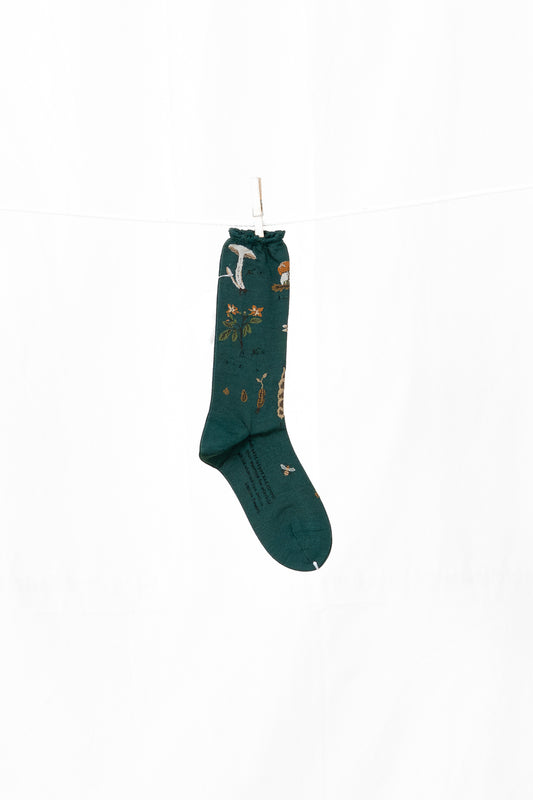 Antipast Botanical XIV Women's Socks Green