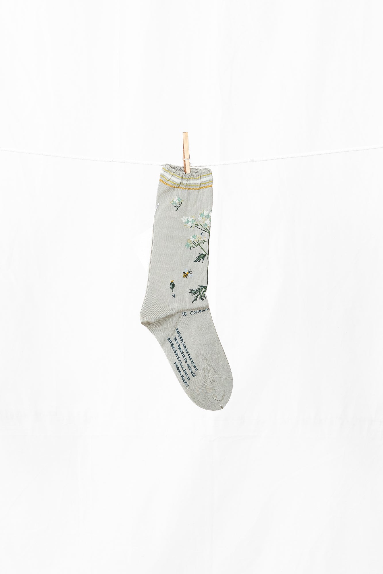 Antipast Botanical XII Women's Socks-Sage