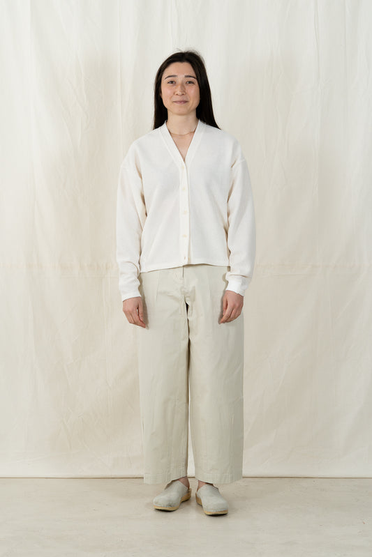 V::Room Cotton Mesh Cardigan