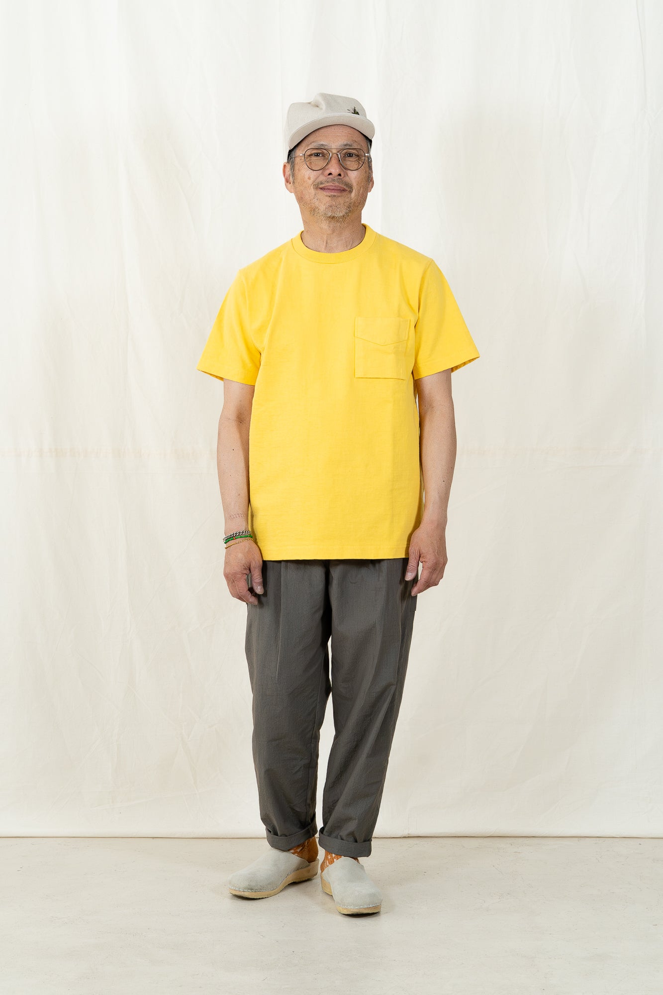Jackman Dotsume Pocket T-Shirt