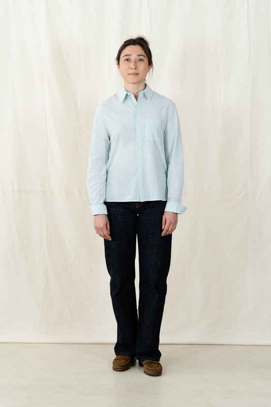 Merz b. Schwanen Women's Poplin Shirt Blouse