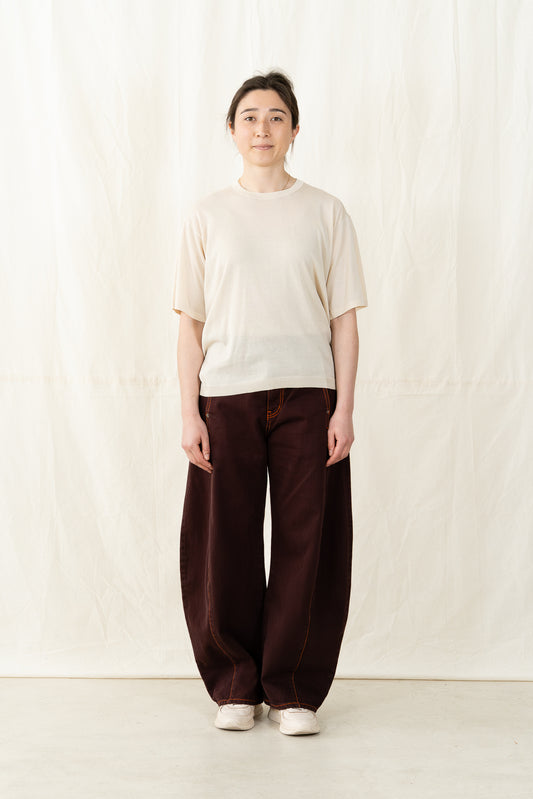 Sayaka Davis Sheer Knit Tee