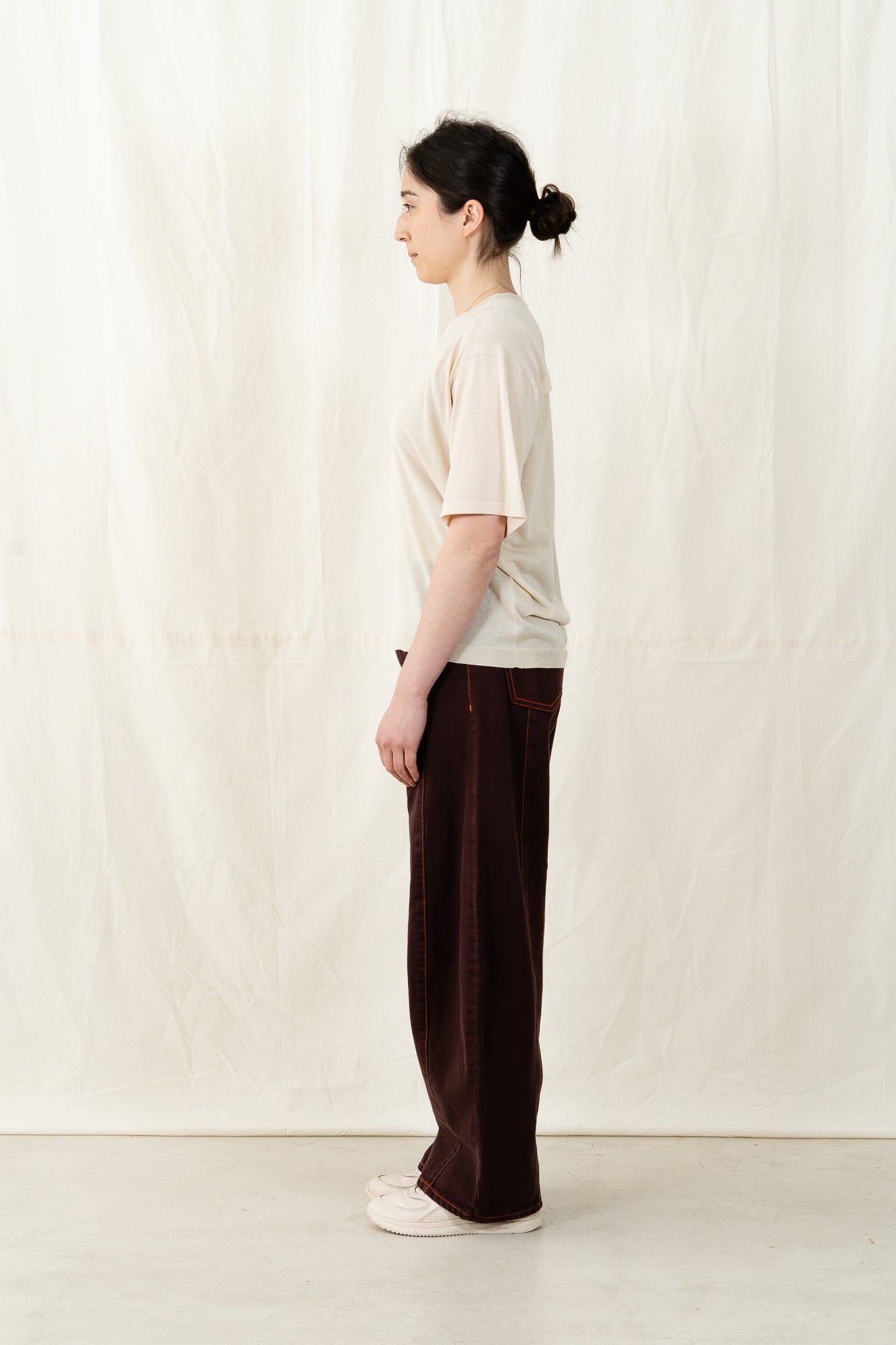 Sayaka Davis Sheer Knit Tee