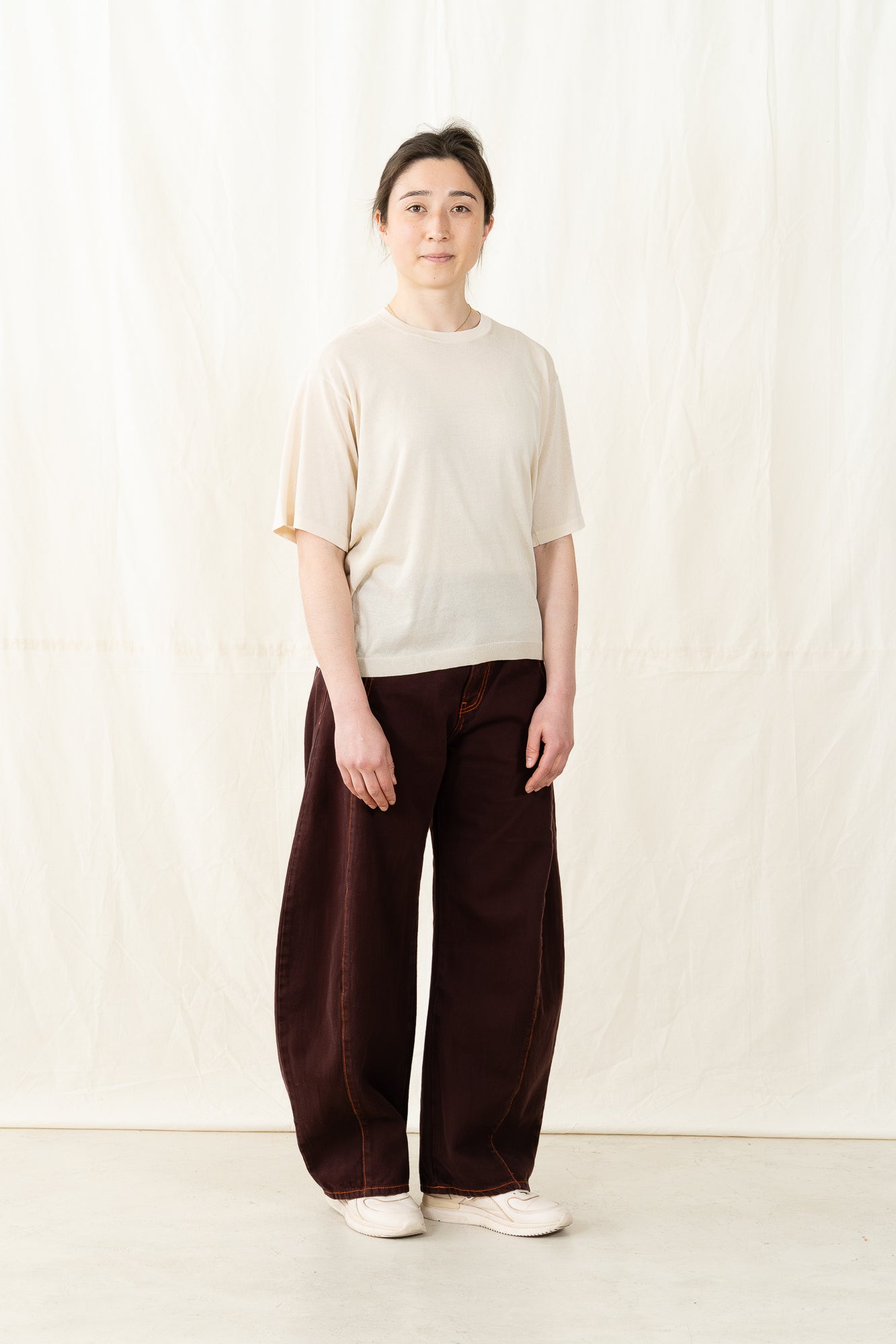 Sayaka Davis Sheer Knit Tee