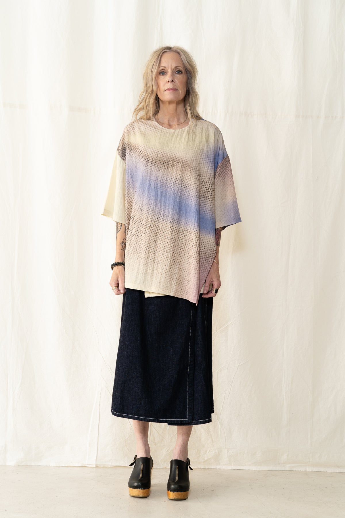 KLOKE Glimmer Top in Aion Print