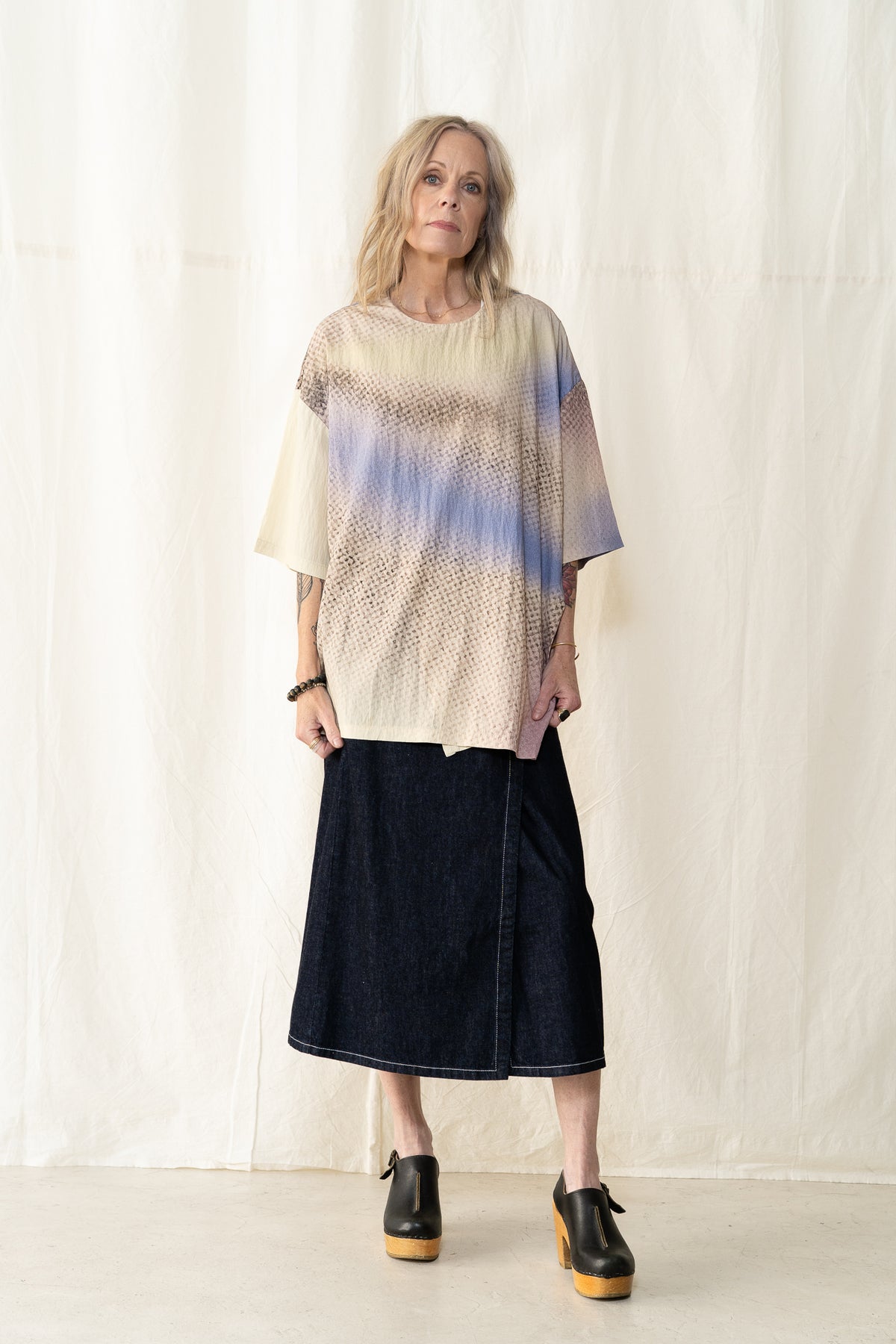 KLOKE Glimmer Top in Aion Print