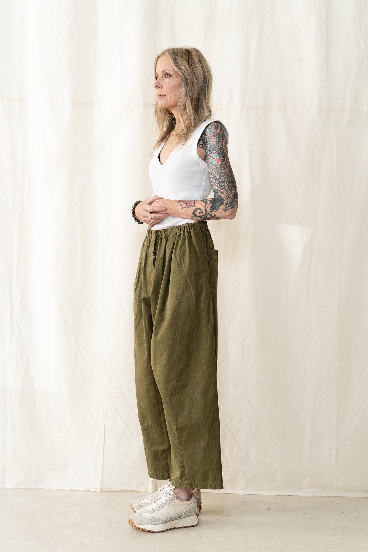 KLOKE Factor Pant in Dusty Olive