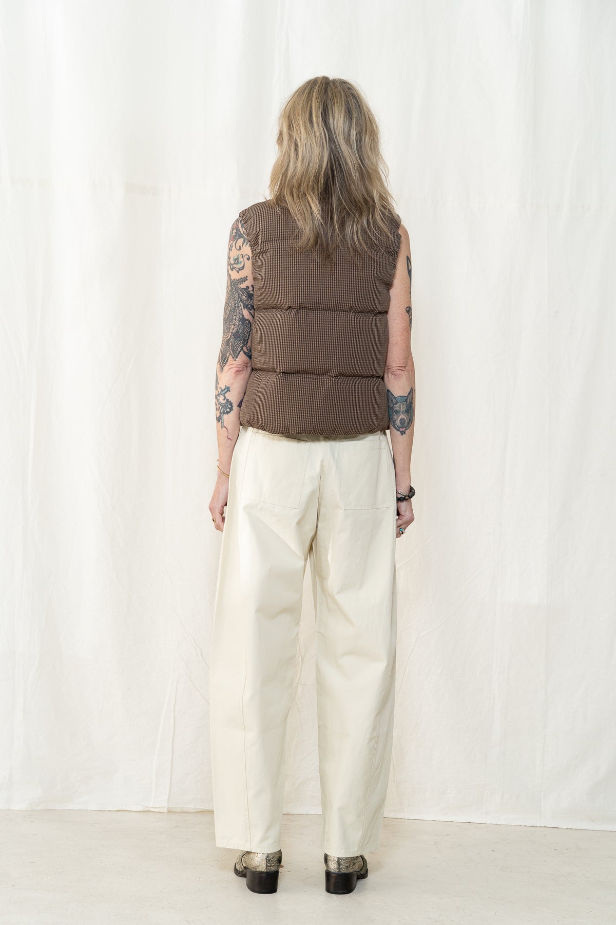 KLOKE Static Quilted Vest in Cocoa