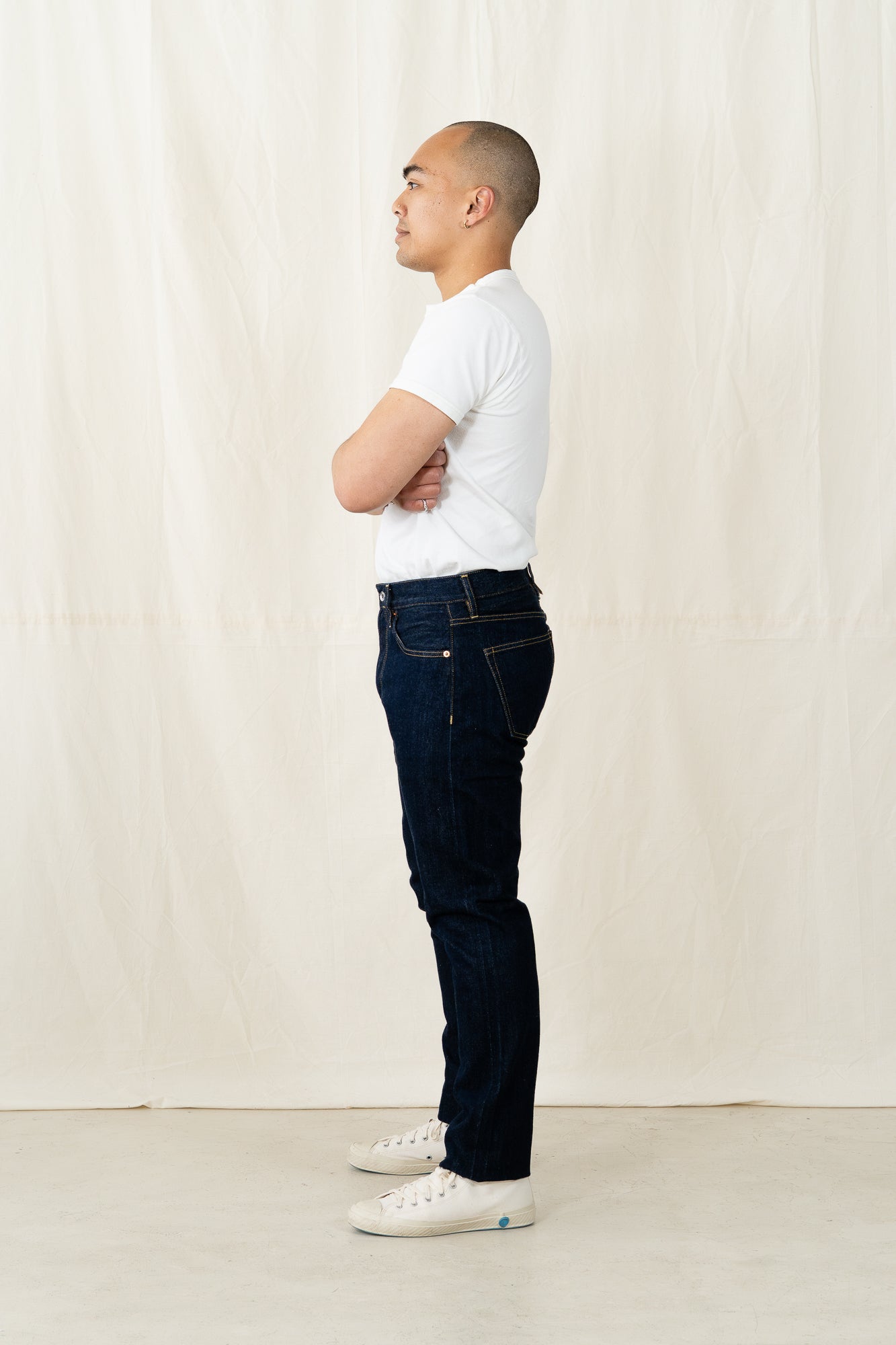 C.O.F. Studio M7 Taper Kuroki Selvedge Rinsed Denim