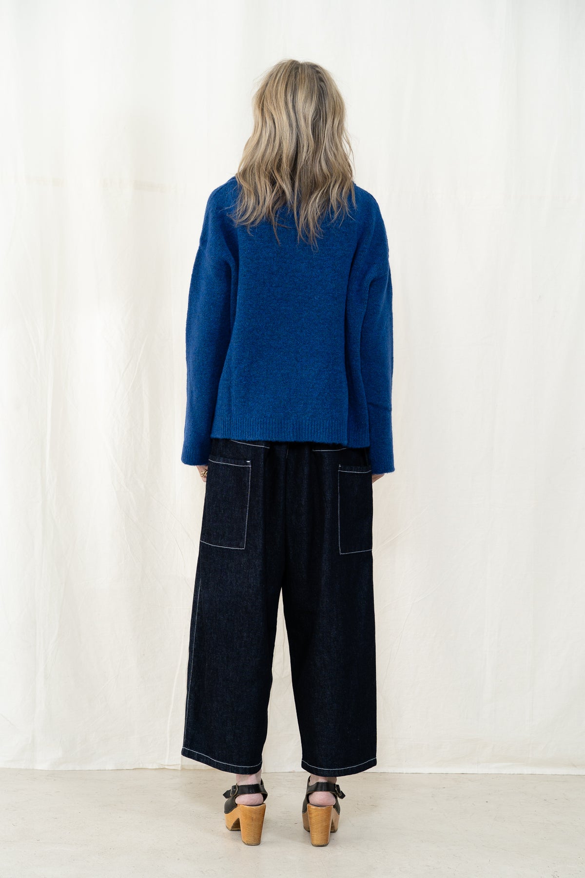 Rita Row Fieno Sweater in Blue