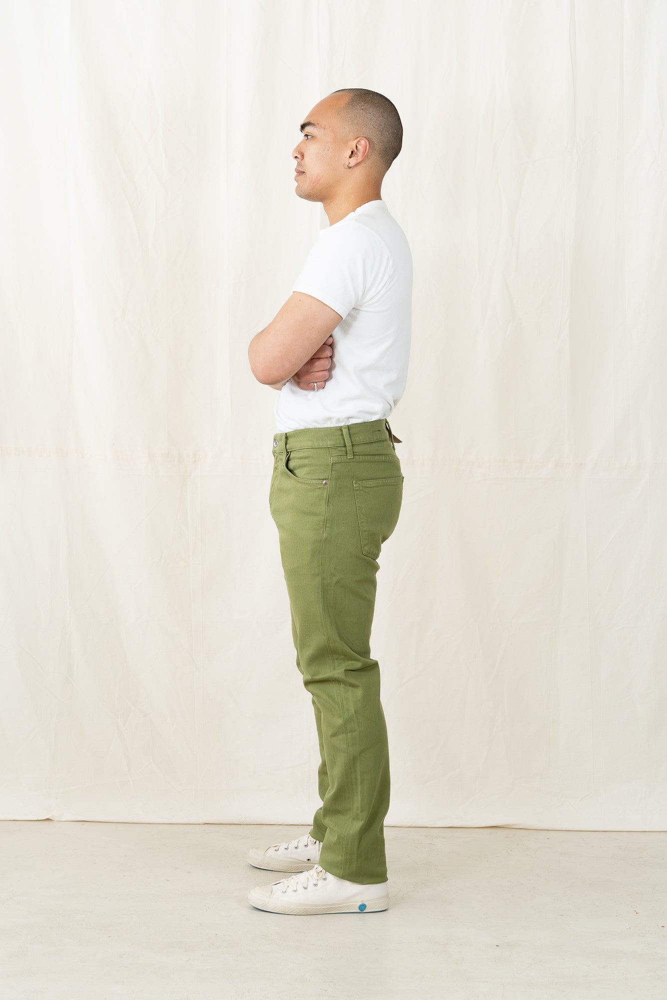 C.O.F. Studio M7 Tapered Comfort Organic Ecru