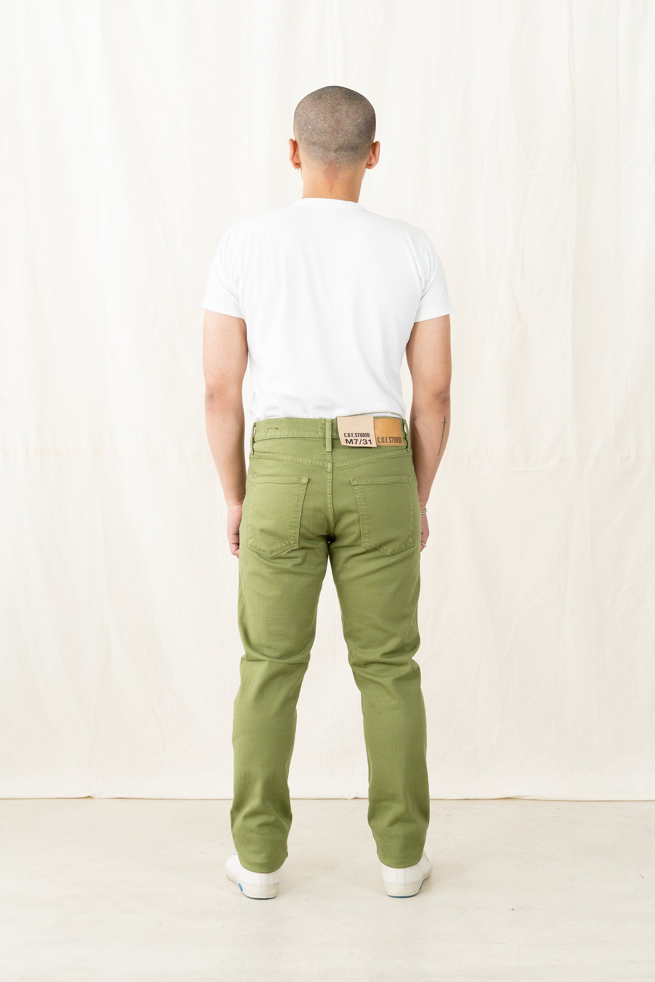 C.O.F. Studio M7 Tapered Comfort Organic Ecru