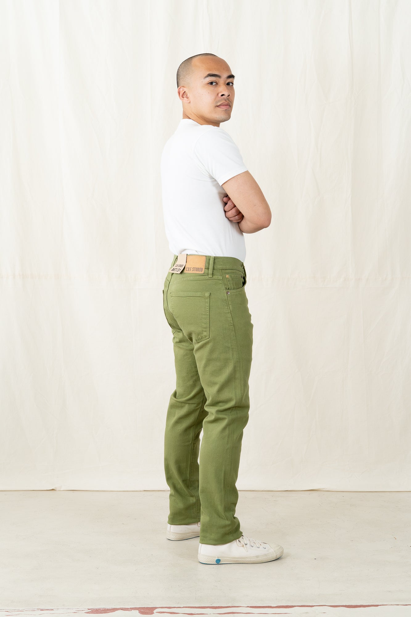 C.O.F. Studio M7 Tapered Comfort Organic Ecru