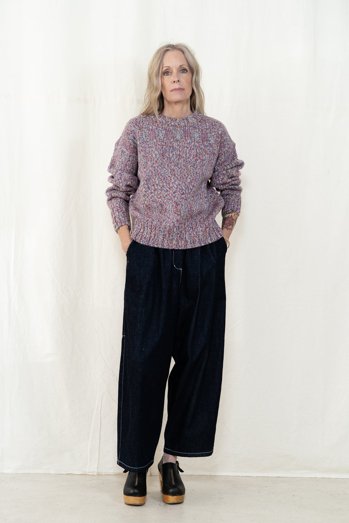 Thinking MU Multicolor Petra Knitted Sweater