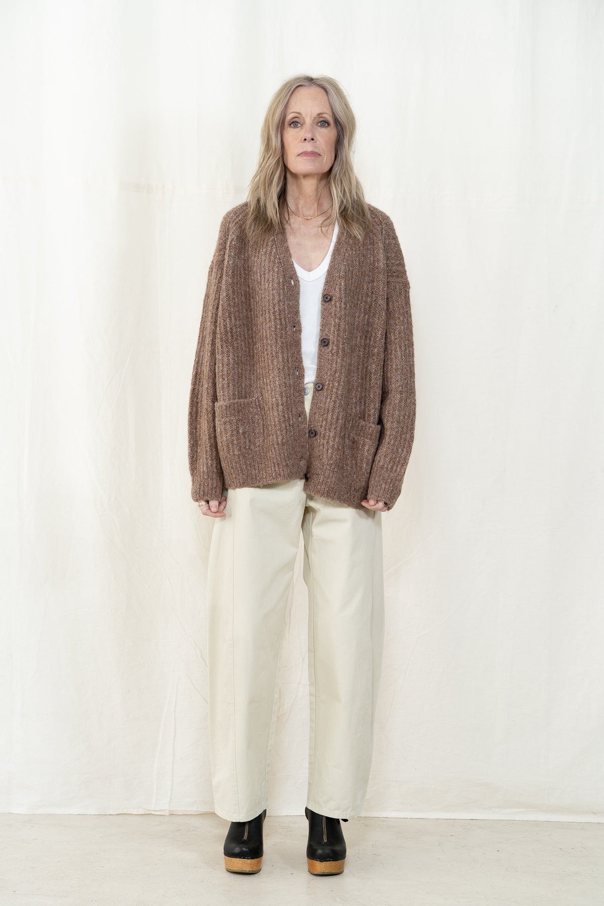 KLOKE Bloom Cardigan in Walnut