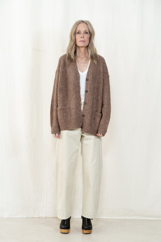 KLOKE Bloom Cardigan in Walnut
