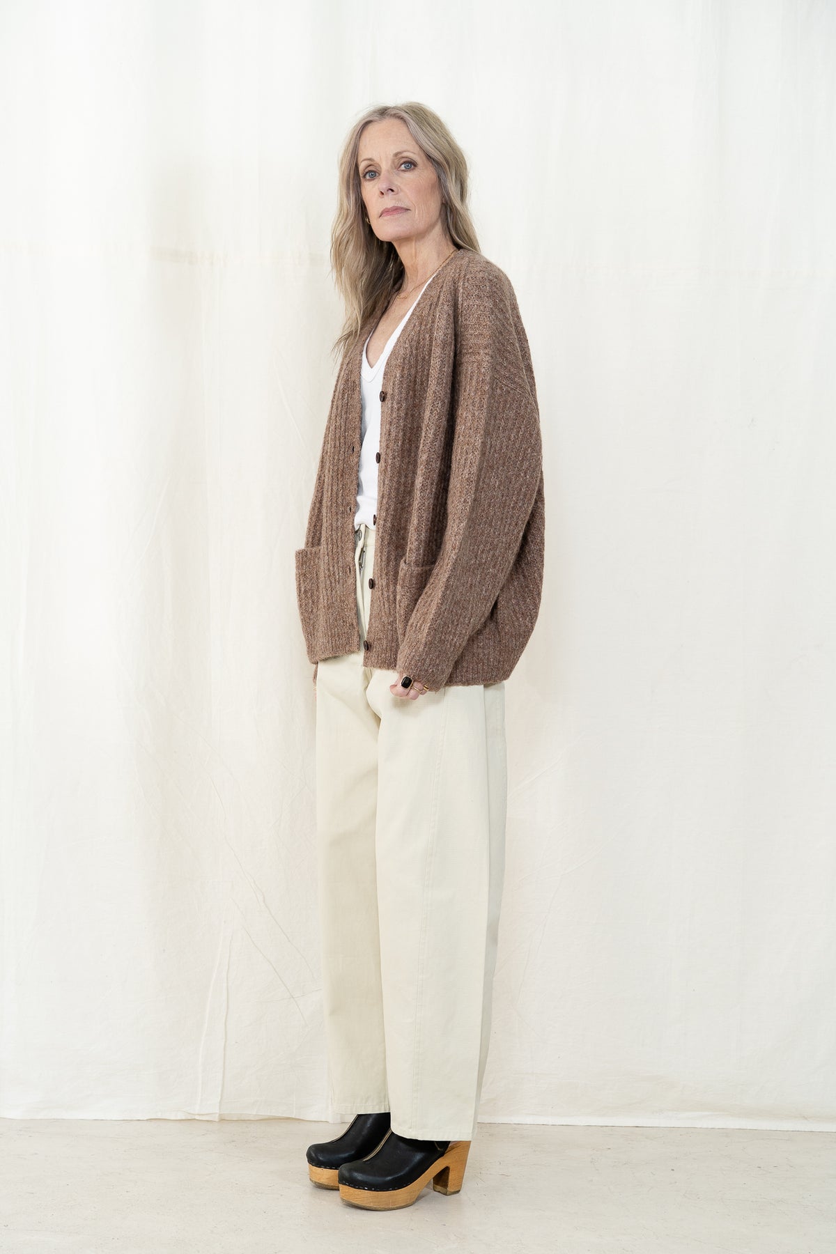 KLOKE Bloom Cardigan in Walnut