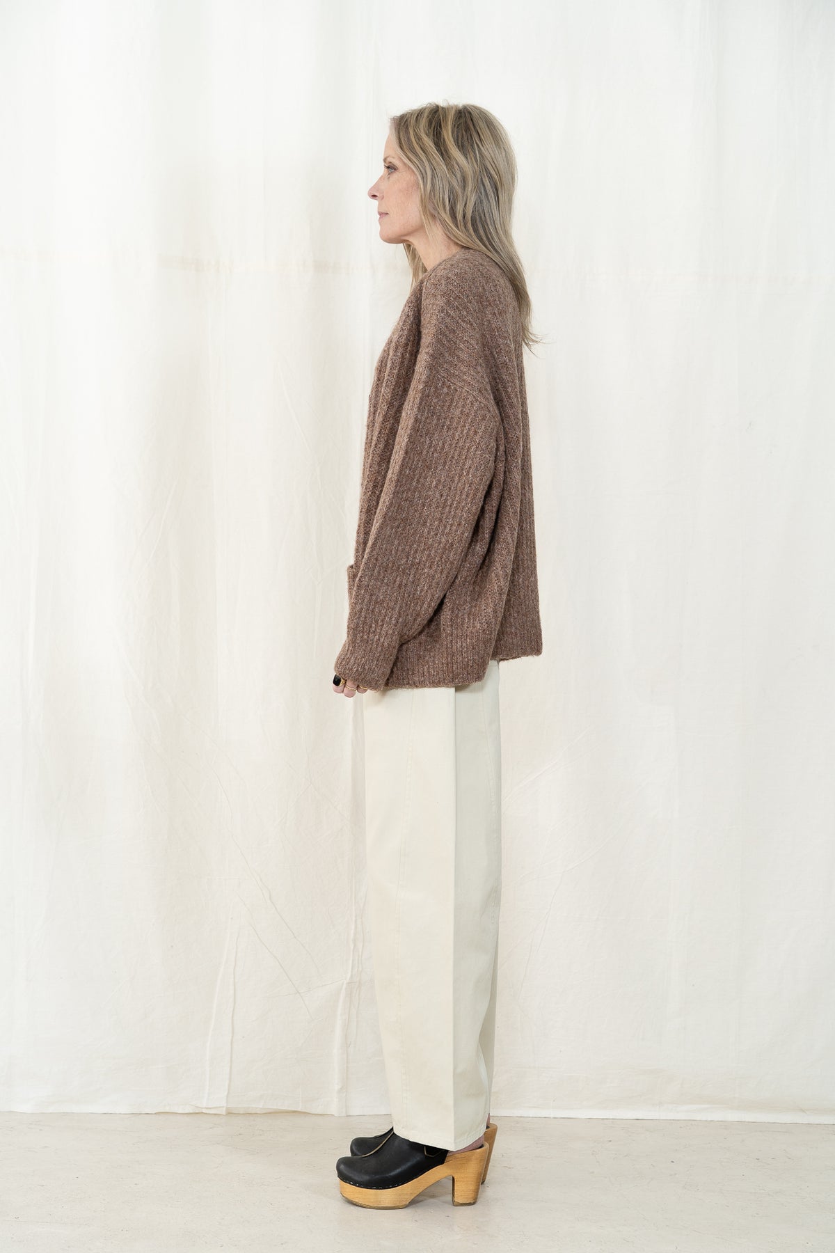 KLOKE Bloom Cardigan in Walnut