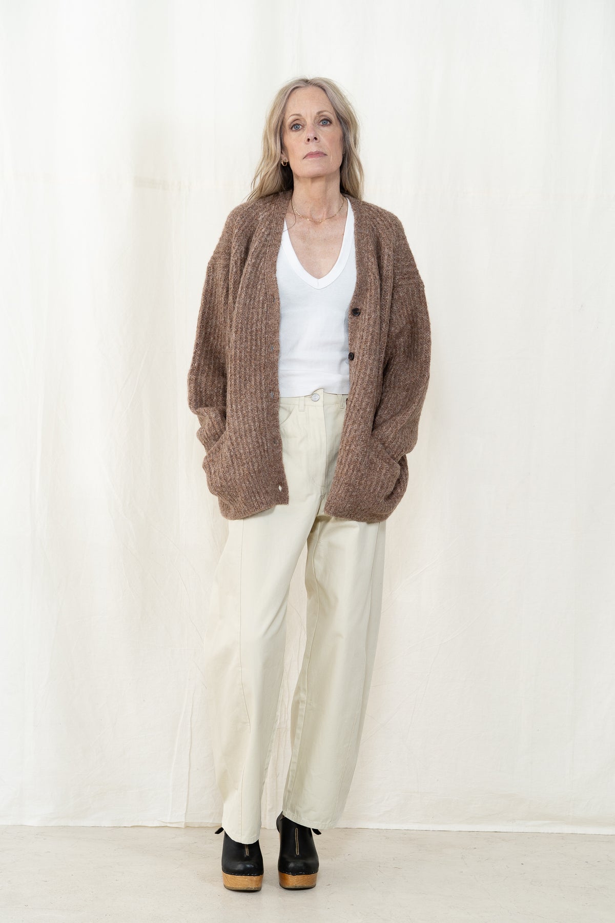 KLOKE Bloom Cardigan in Walnut