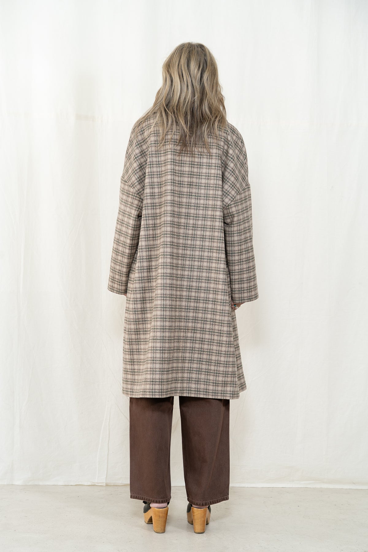 Rita Row Hyat Coat in Checkered