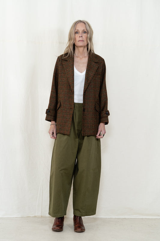 Hye Sun Mun Diana Blazer in Houndstooth