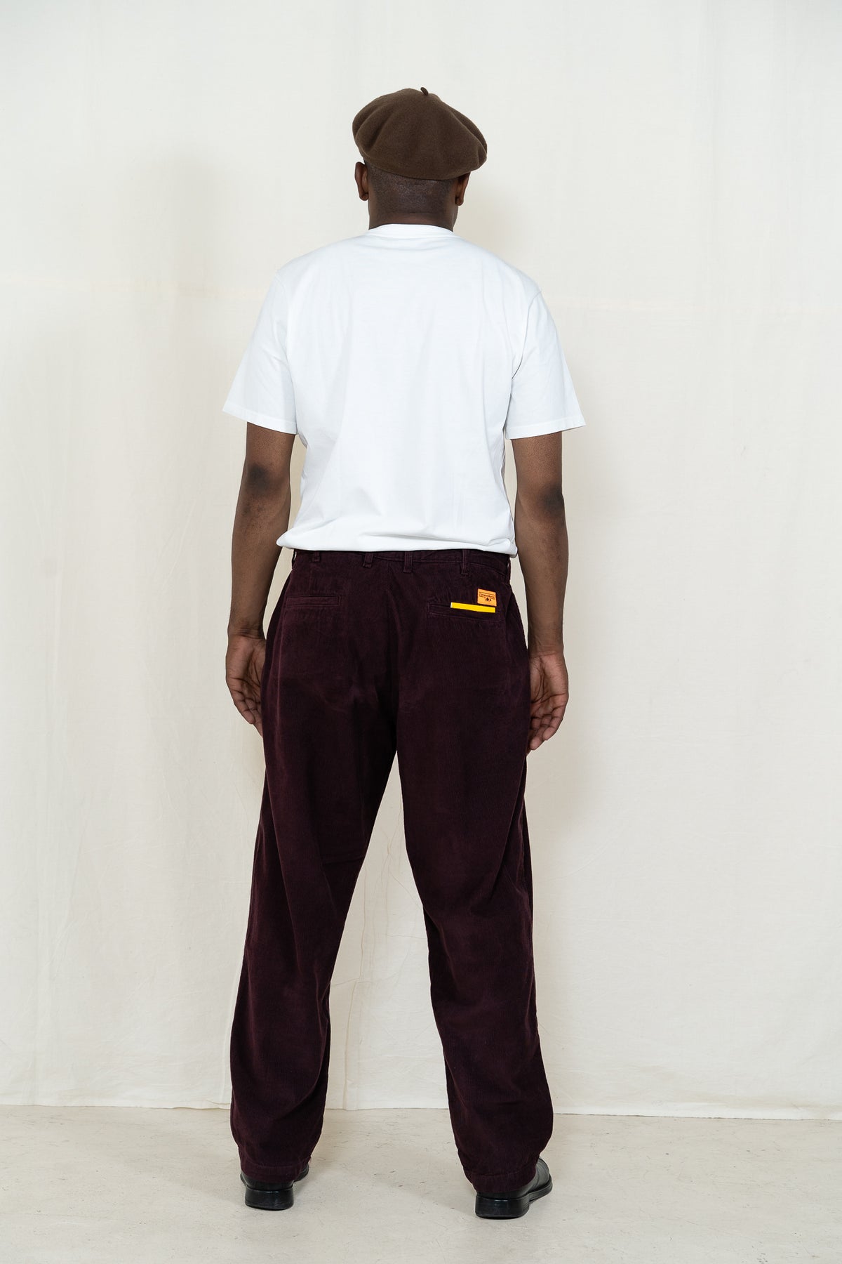 Service Works Cord Part-Timer Pants in Burgundy