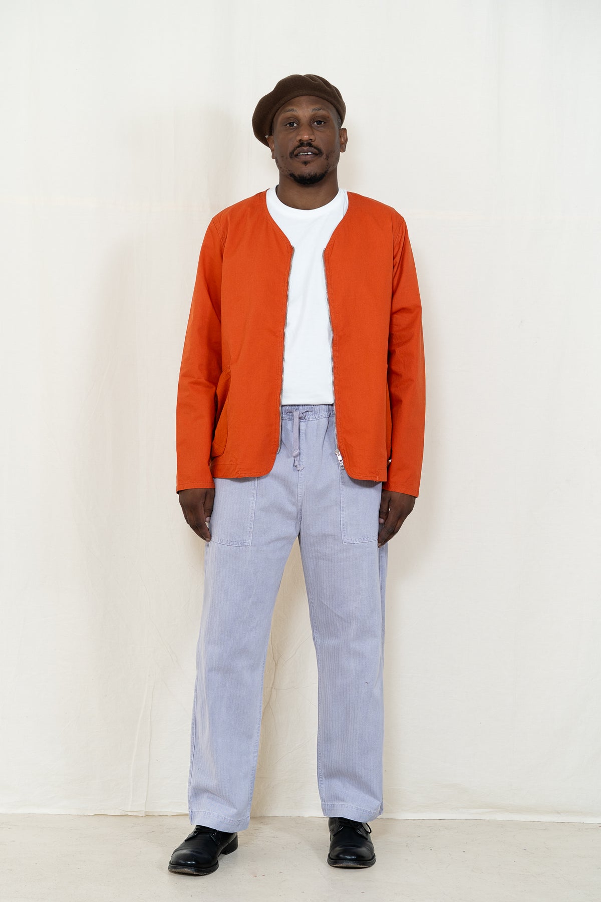 Service Works Tech Twill Gardening Liner in Rust