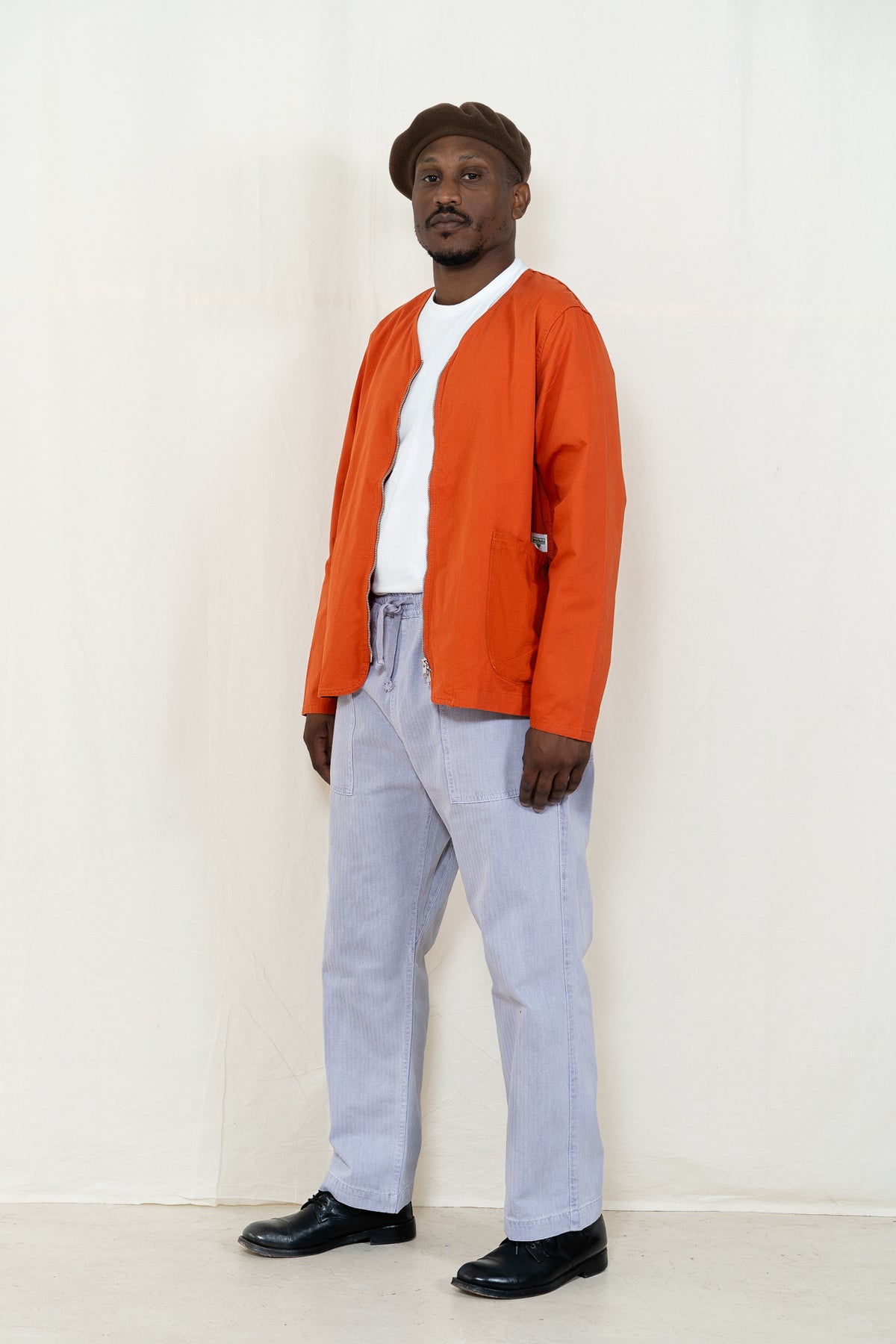 Service Works Tech Twill Gardening Liner in Rust
