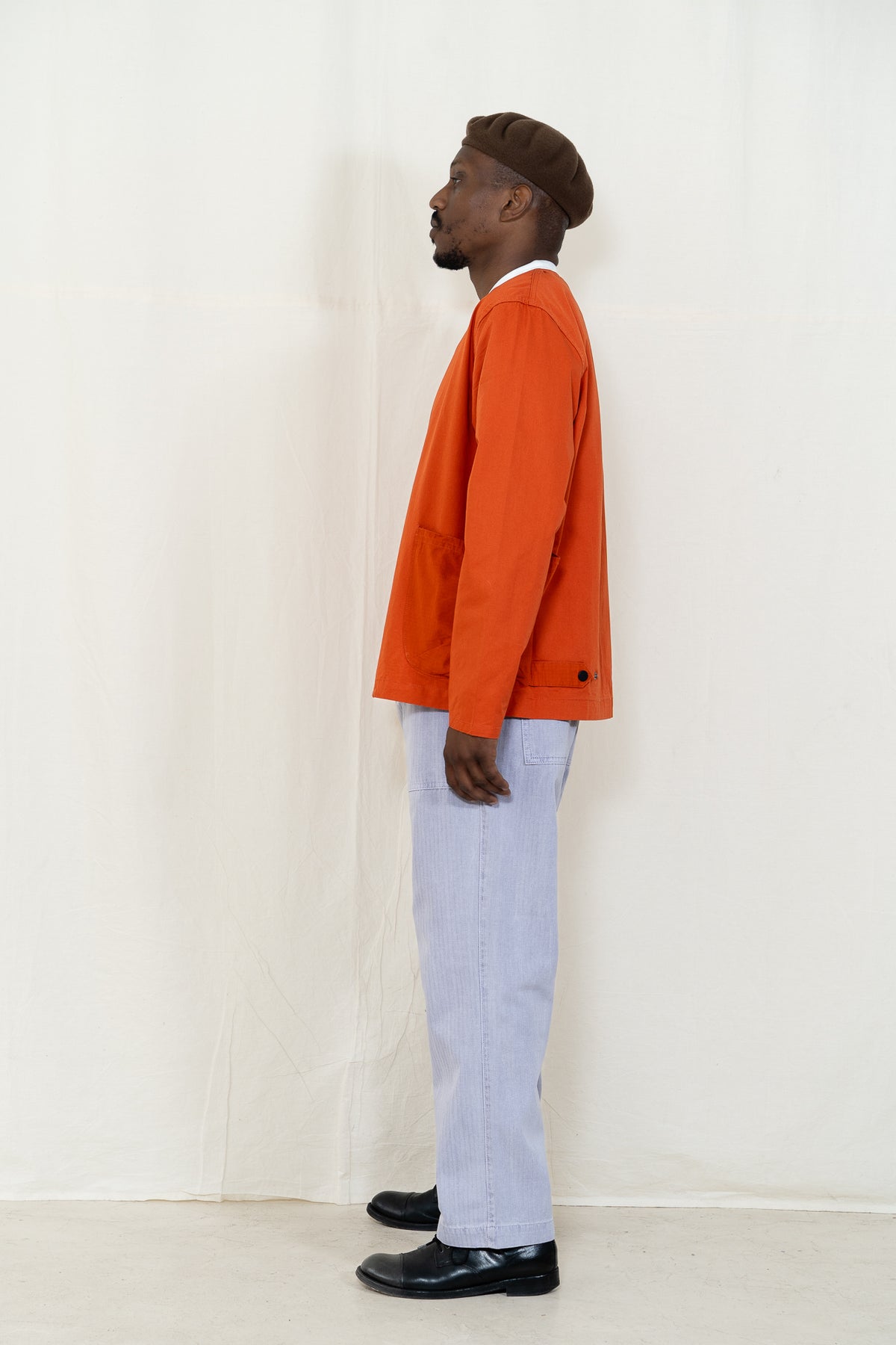 Service Works Tech Twill Gardening Liner in Rust