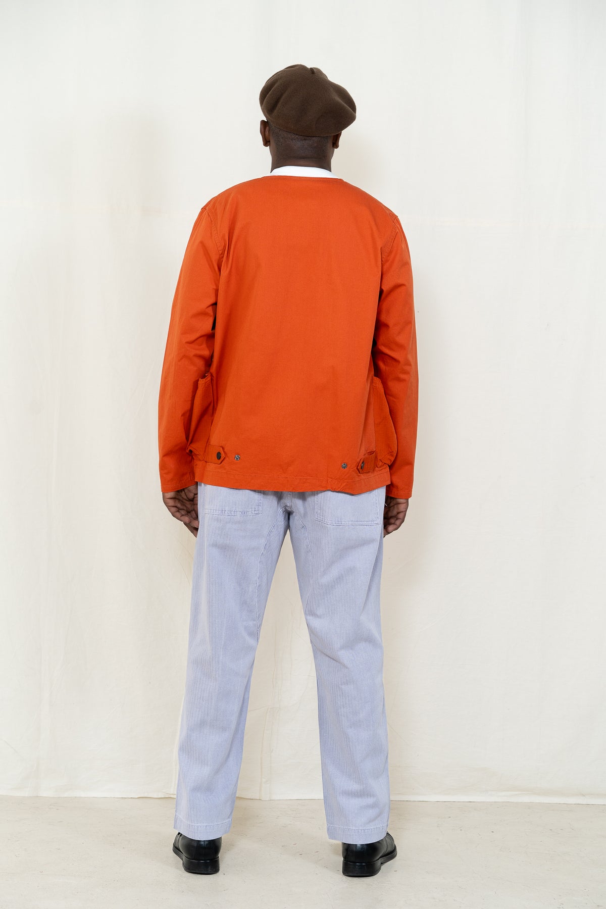 Service Works Tech Twill Gardening Liner in Rust