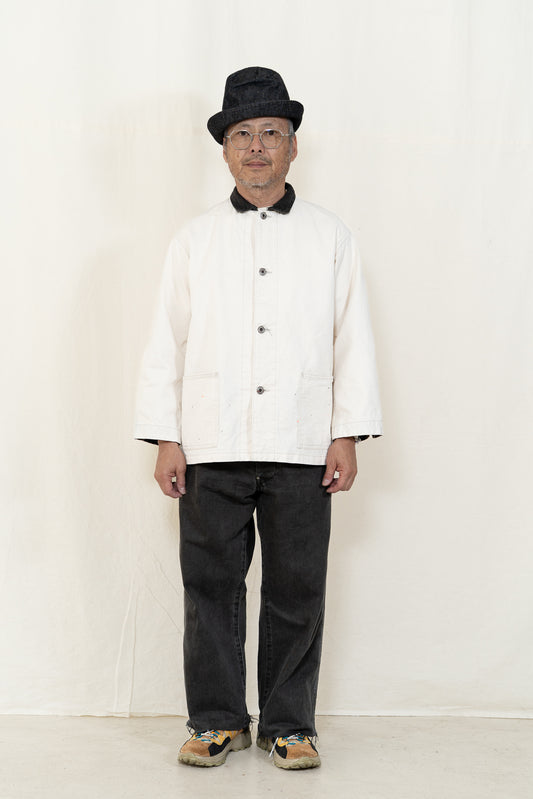 Engineered Garments Bucket Hat in Black Denim