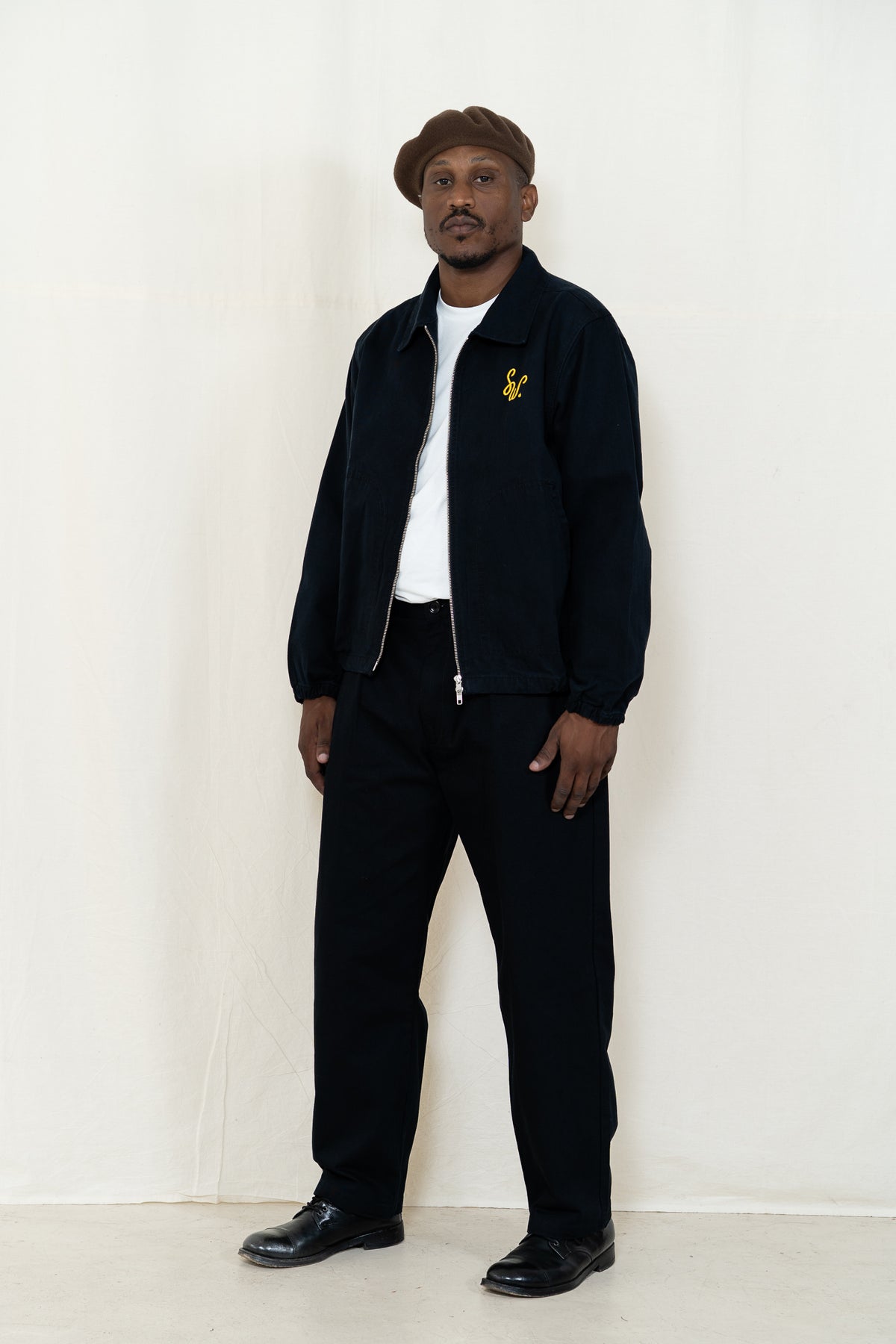 Service Works Dove Work Jacket in Black