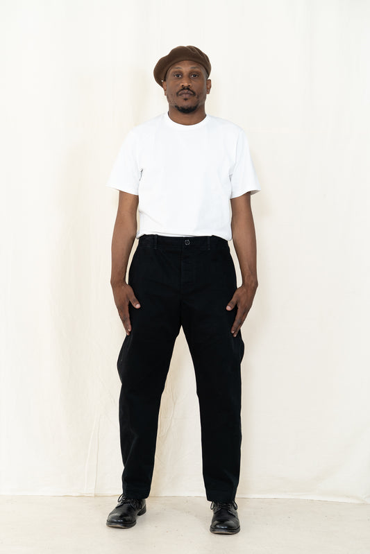 HANSEN Trygve Trouser in Black