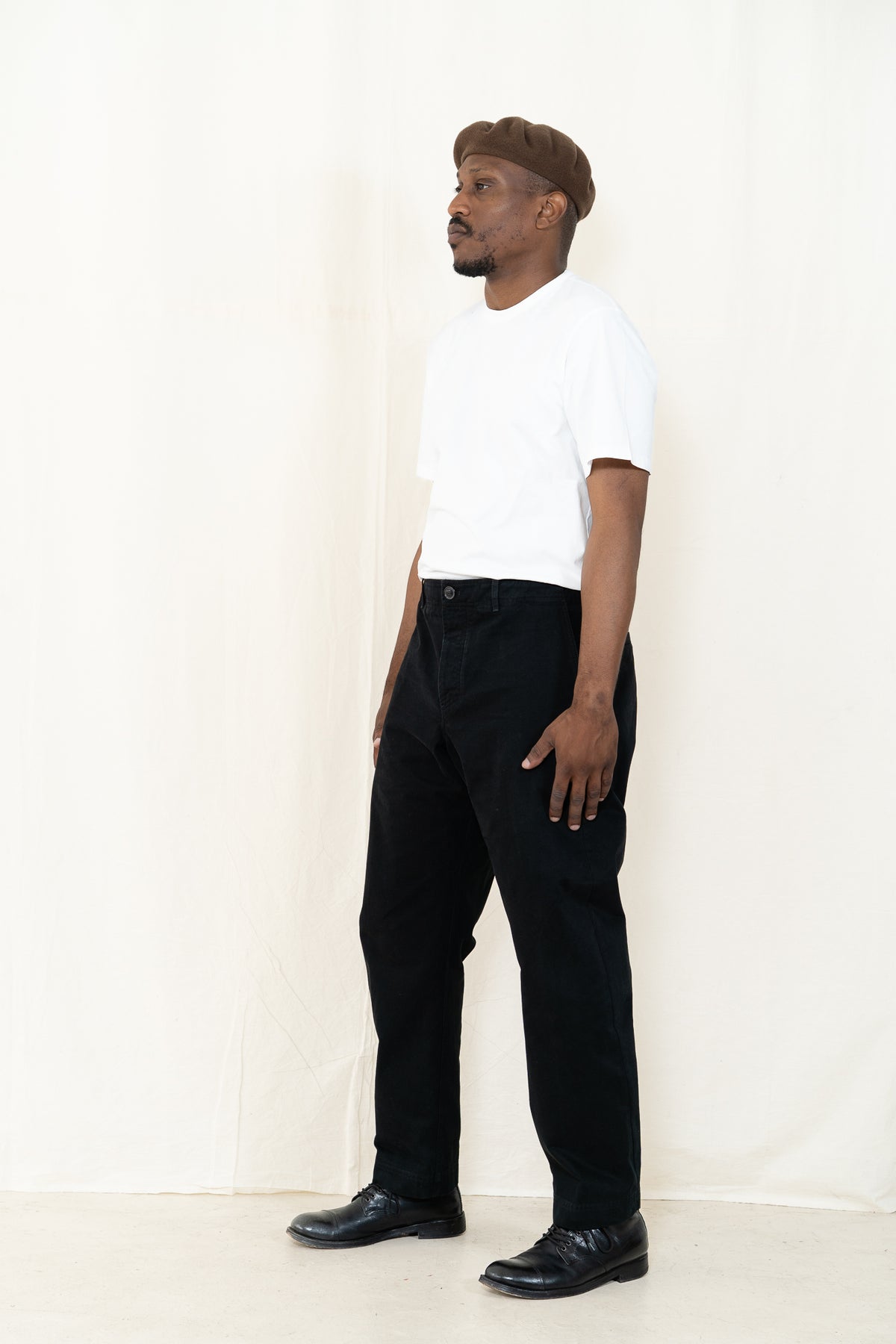 HANSEN Trygve Trouser in Black