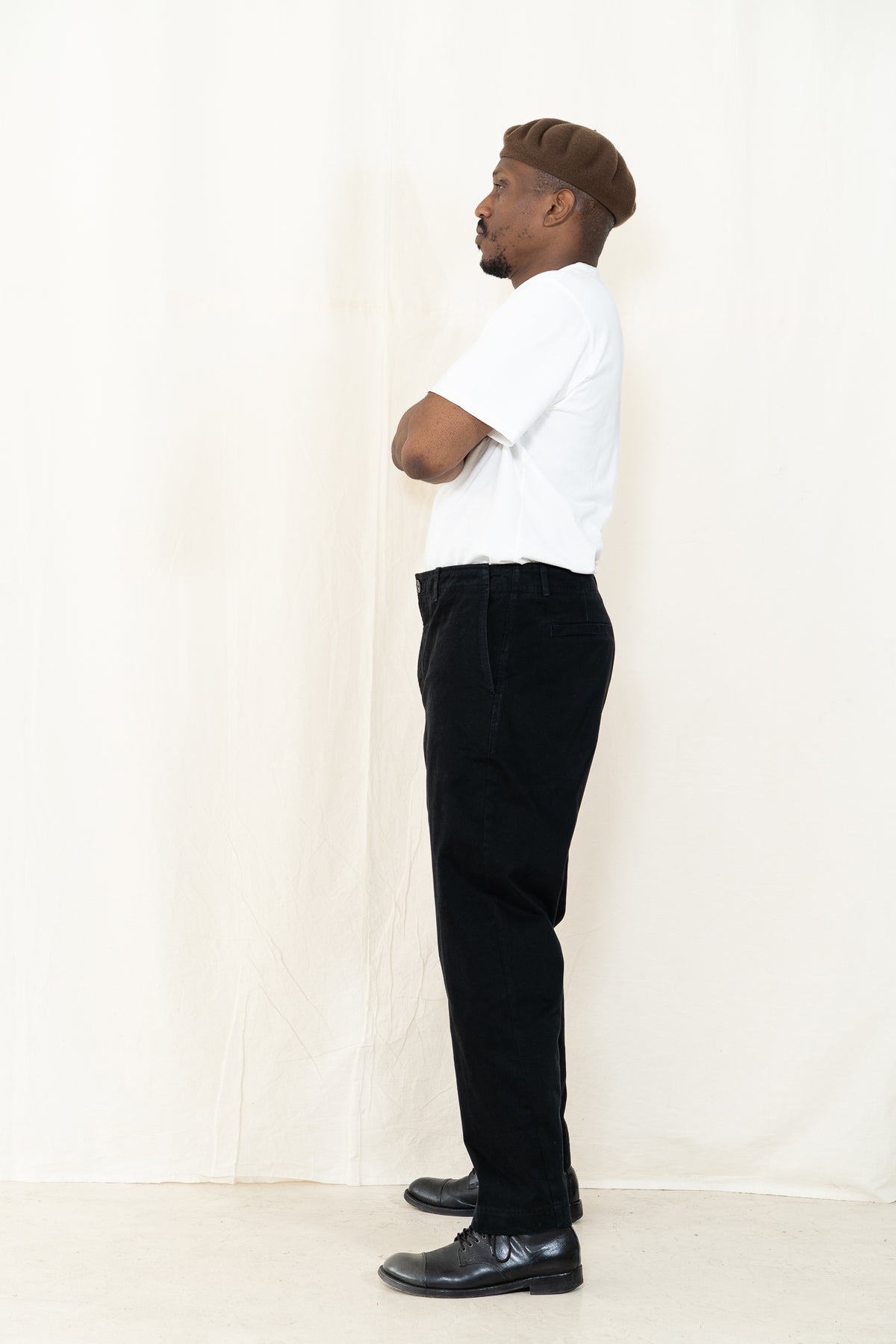 HANSEN Trygve Trouser in Black