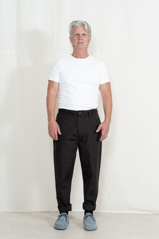 Universal Works Canvas Military Chino in Brown