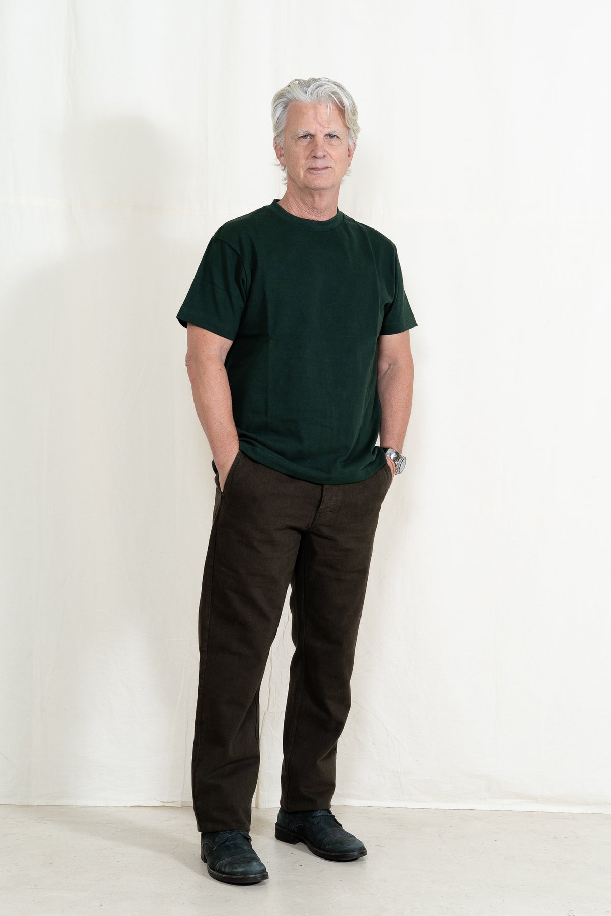 Power Goods Super Weight Tee in Forest