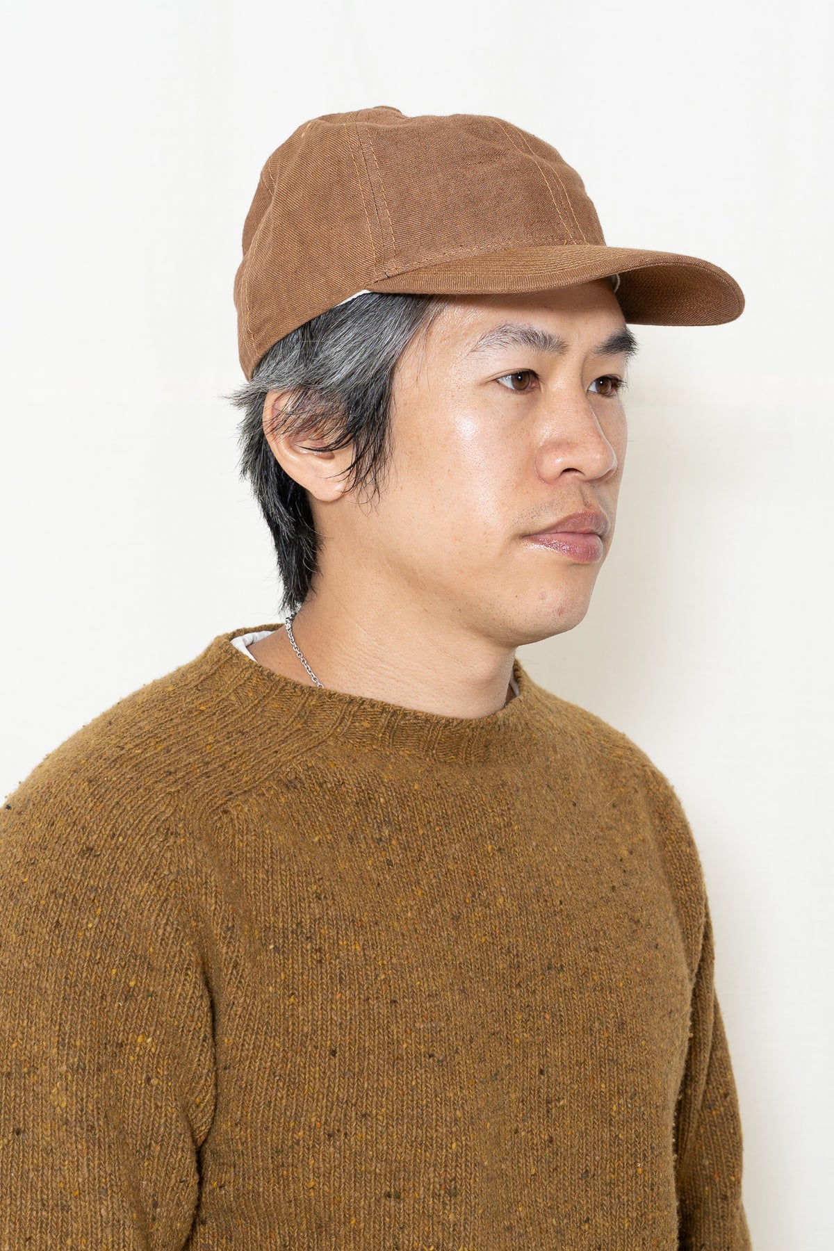POTEN C/L Dyed Cap in Camel