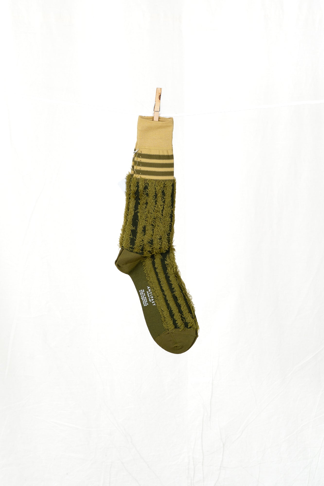 Antipast Stripe and Fringe Men's Socks