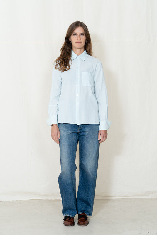 Merz b. Schwanen Women's Poplin Shirt Blouse