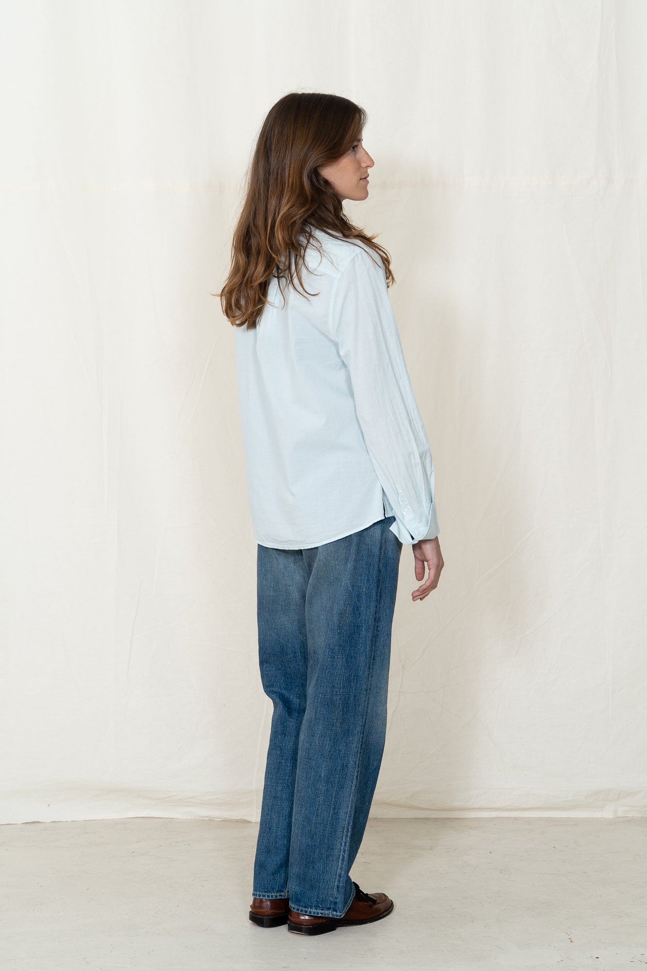 Merz b. Schwanen Women's Poplin Shirt Blouse