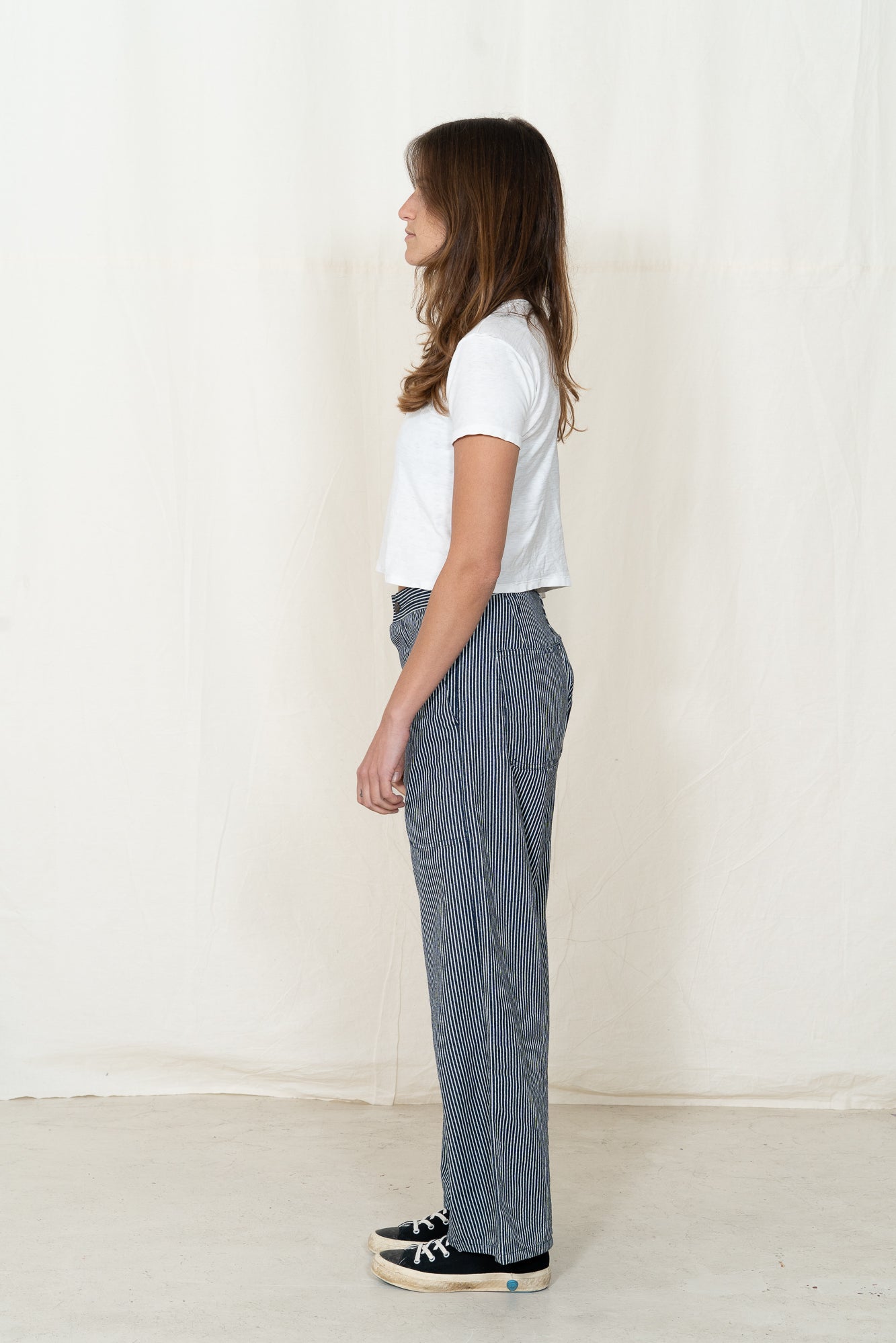 Uqnatu Railroad Stripe Sailor Pant